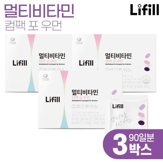 멀티비타민 컴팩 포 우먼 3박스/3개월분
