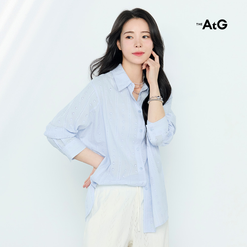 [최초가69,900원]26SS 아사면100 아일렛 셔츠 2