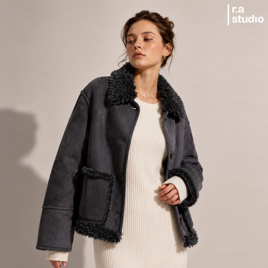 ○라스튜디오 26FW 울100  아웃포켓 자켓 2