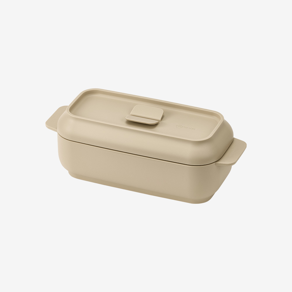 요리 실리콘 전자레인지 찜기 롱 1000ml 2