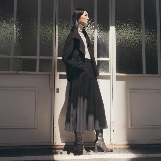 르네크루 25FW 윈터 울 스커트 [런칭 가격 79,900원] 3