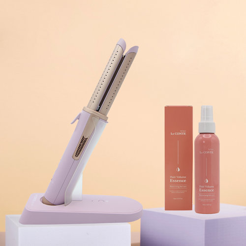 [르꽁뜨바이헤어]에어 쿨링 펌 고데기 + 헤어 볼륨 에센스 150ml