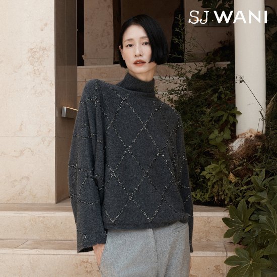 SJ와니 25FW 꾸뛰르 캐시미어 100 판초 1종 [런칭 가격 399,900원] 3