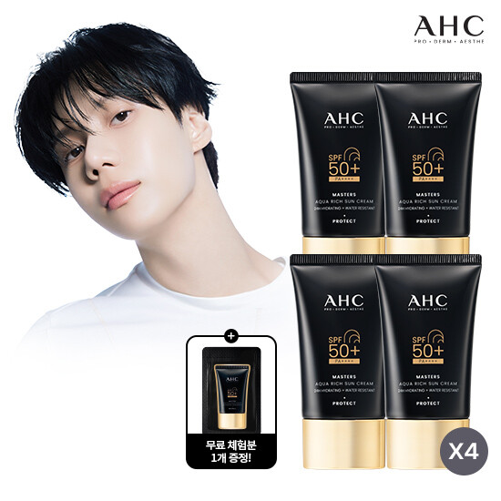 [2026마지막방송] AHC 마스터즈 아쿠아 리치 선크림 기본구성