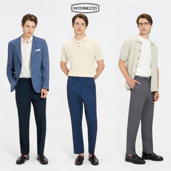 ○인터메조 26SS 남성 데일리 썸머 슬랙스 2종