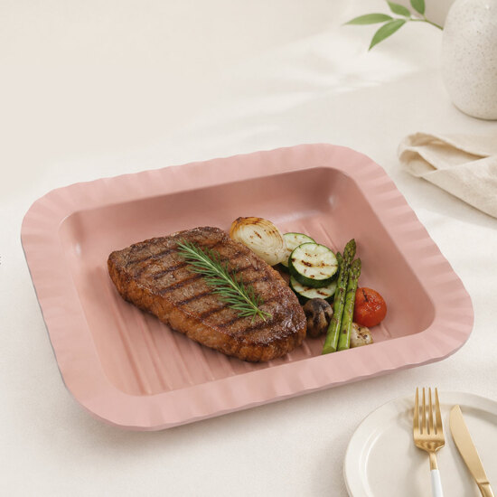 쿠멜 IH26cm 디쉬 사각그릴팬
