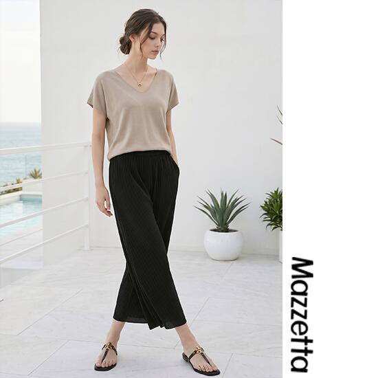 [MAZZETTA] 마제타 와이드 플리츠 팬츠 6종 세트 4