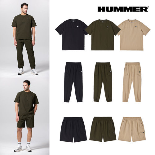 [HUMMER] 26SS 남성 퍼포먼스 시어서커 셋업 3종