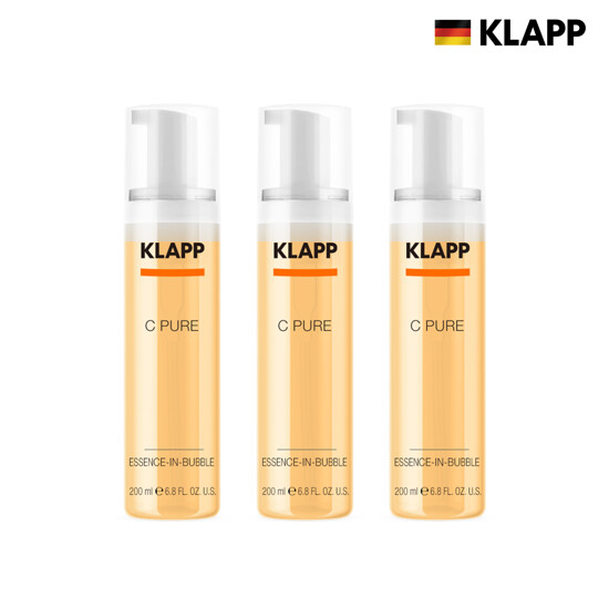 [최현우패키지] 클랍 C-PURE 버블 에센스 200ml (3병)