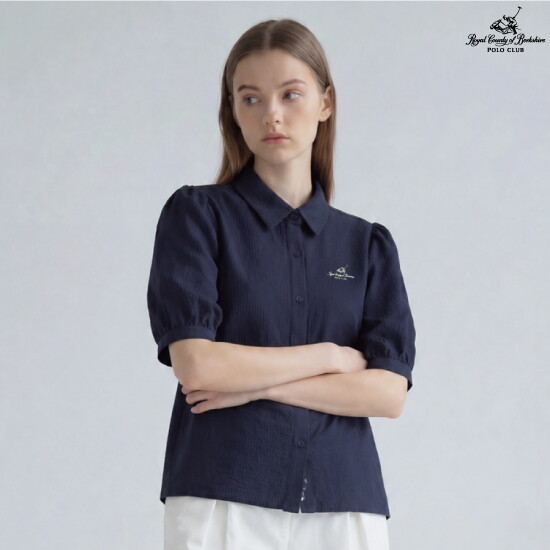 ■ RCB POLO CLUB 26SS 여성 시어서커 블라우스 3종 3