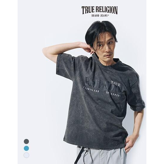 ■ 트루릴리전 26SS 남성 NEW 피그먼트 반팔티셔츠 3종 2