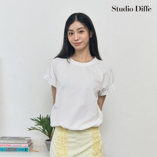 스튜디오디페 26SS 셔링 경량 블라우스 3종[런칭 가격 79,900원] 4