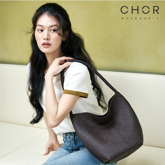 코어어센틱 26S/S 양가죽 위빙 숄더백 M(미디움) 3