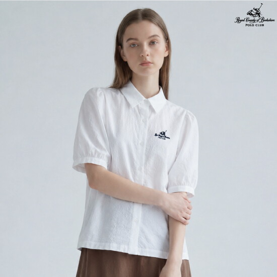 ■ RCB POLO CLUB 26SS 여성 시어서커 블라우스 3종 2