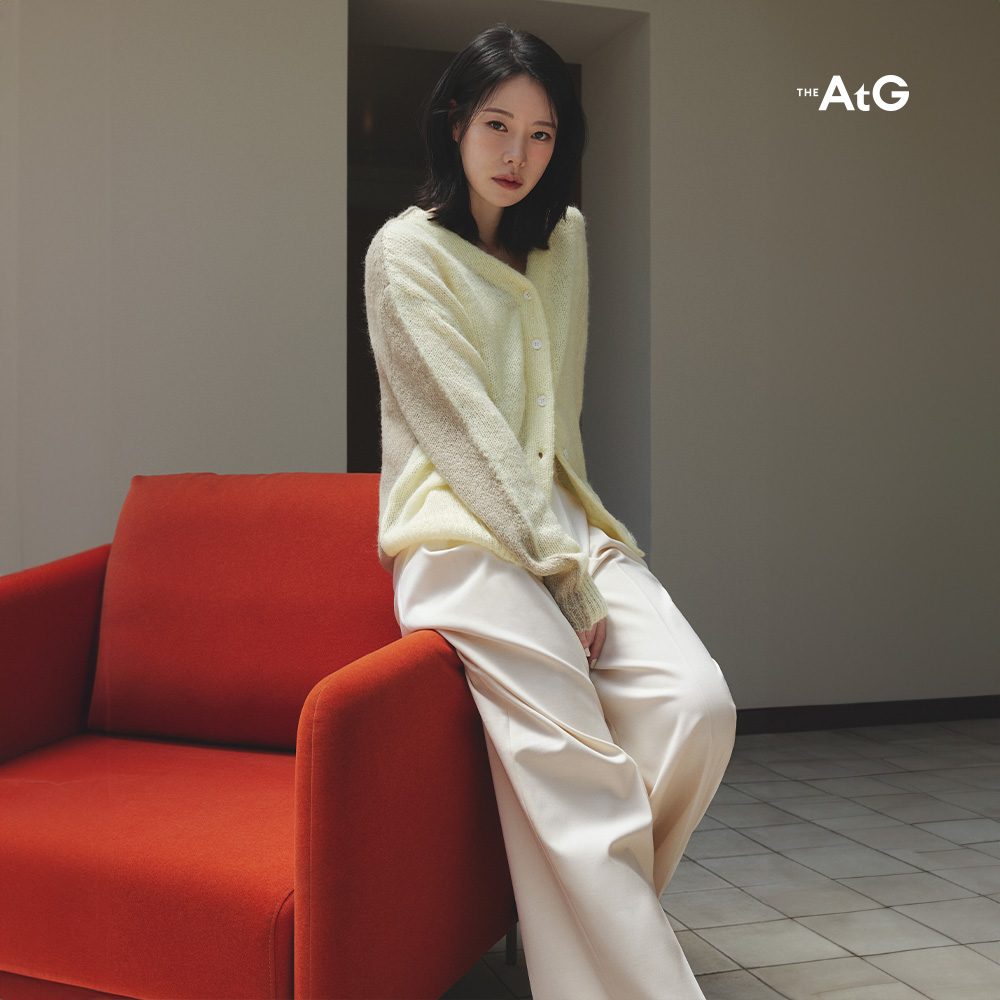 [최초가69,900원]  울혼방 투턱 팬츠