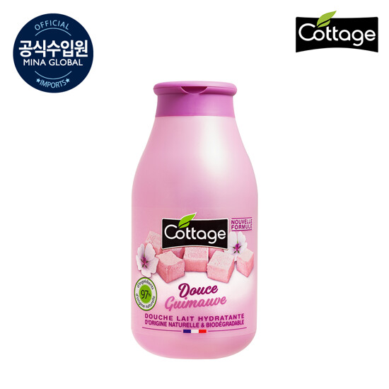 [임박재고][26년 10월까지] 코티지 스위트 마쉬멜로우 모이스처라이징 샤워 밀크 250ml