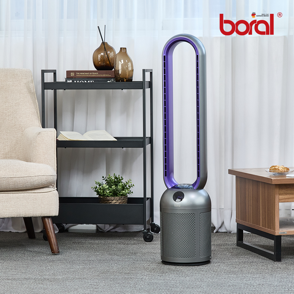 날개없는 BLDC 선풍기 BR-L270DC 퍼플