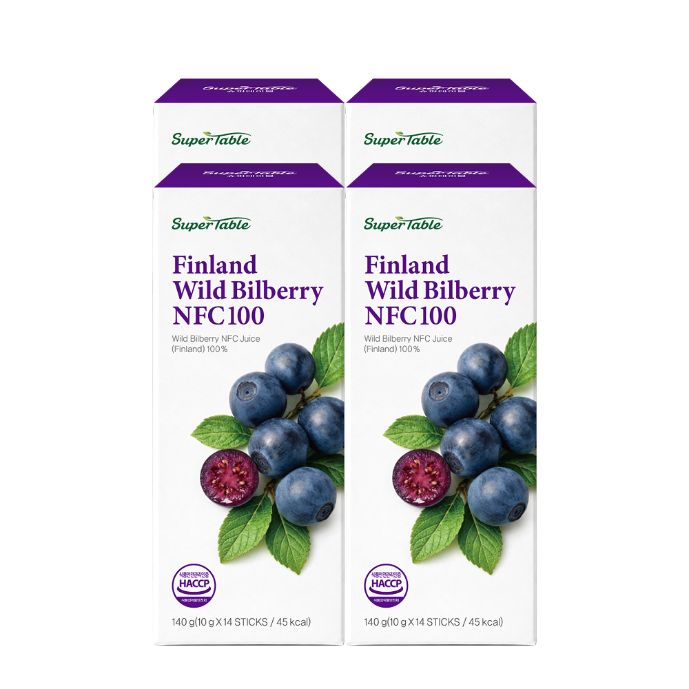 핀란드 야생빌베리 NFC 100 4박스