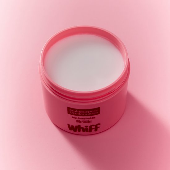 탈취제 WHIFF 고체 실내탈취제 초강력 냄새 제거 핑크 체리밤향 300g 3개 3