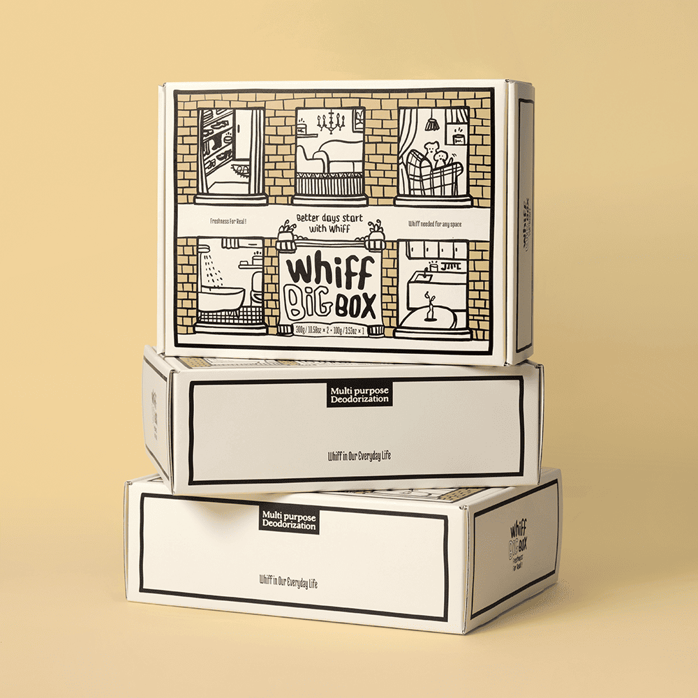 [Big Box]WHIFF 탈취제 집들이 선물세트 (본품2개+슬림1개+박스) 2
