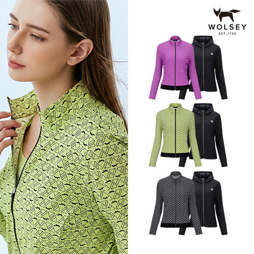 [WOLSEY] 26SS 여성 베이스레이어 집업 2종