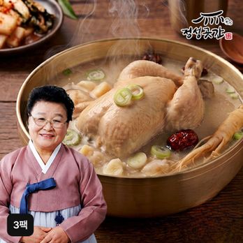 정성곳간 삼계탕 1.2kgX3팩