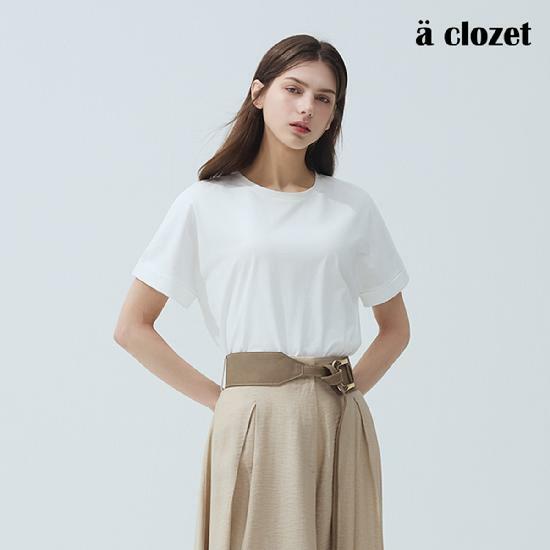 [NH카드7%할인][2만원 가격인하 59,000 → 39,000] 앳클로젯 26SS 면 소로나 반팔 티셔츠 5종 4
