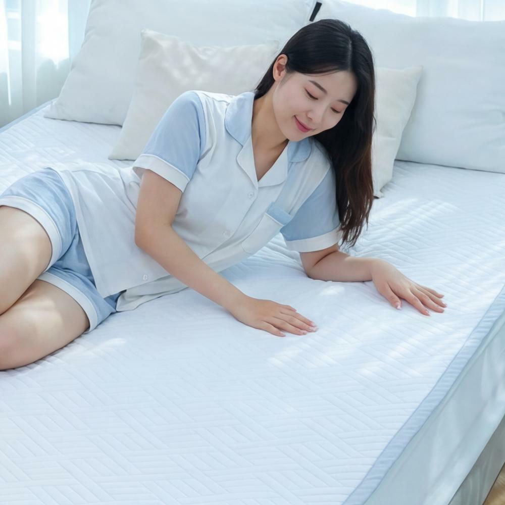 레이코 국내생산 냉감매트(Q)+베개커버2p