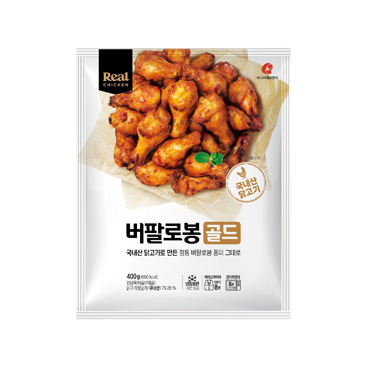 [마니커에프앤지] 버팔로 봉 골드 400g X 8봉 3