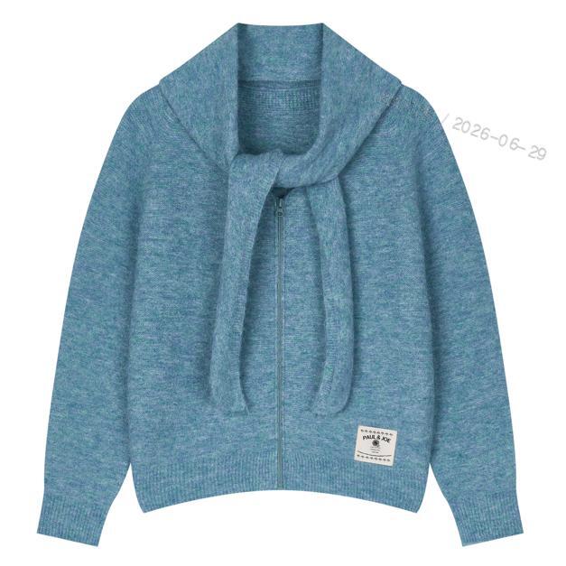 ○26FW 울블렌디드 넥카프 집업 SET