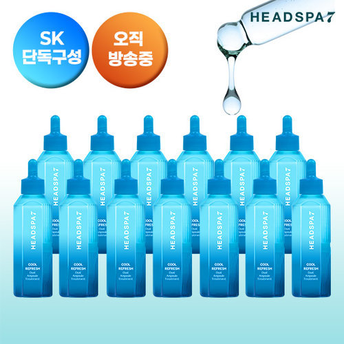[헤드스파7] (시즌한정)헤드스파7 쿨리프레시 트리트먼트 230ml 13개