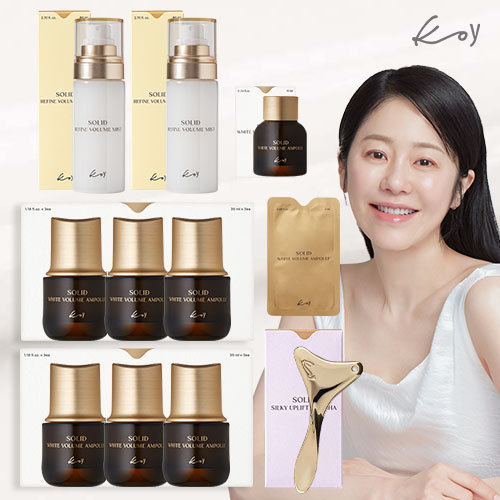 [앰플7종+미스트 최다]고현정 KoY 단백질 화이트앰플 고현정 패키지(앰플6통+중용량1통+미스트2종+하트괄사+무료체험)
