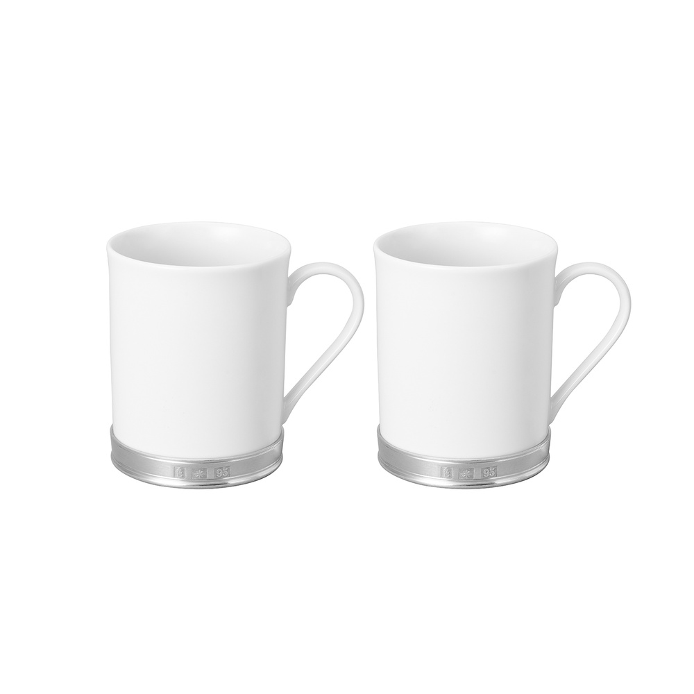 [정상가 216,000원]  퓨터 클래식 머그컵 300ml 2P 세트