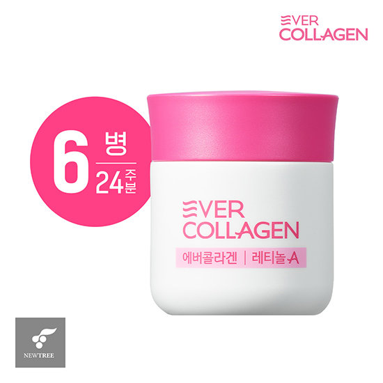 에버콜라겐 레티놀A GPH콜라겐 6병 (24주분) 2