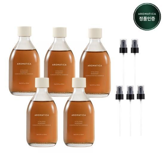 ★최초단독★역대최대용량패키지 (에센스100ml*5병 + 에센스전용 펌프*5개)