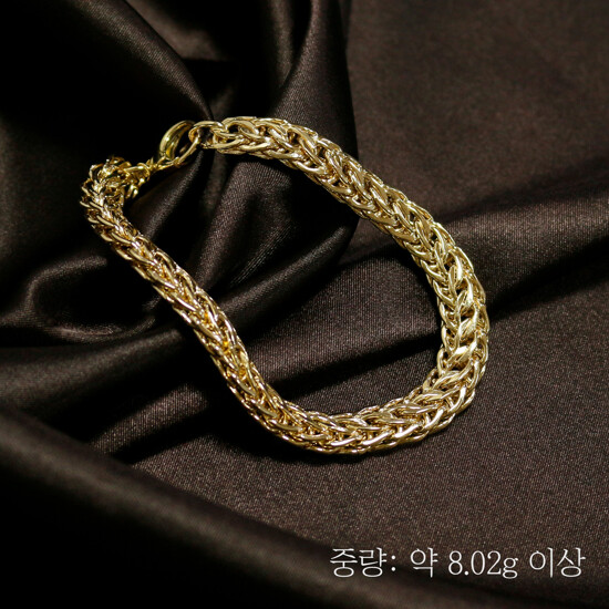 골든클레프 18K 웨이브 스피가 팔찌 2