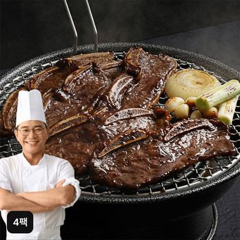 바름원 양념 LA갈비 400gX4팩