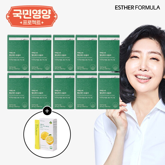 여에스더 혈당케어 포뮬러10개월분+NFC 유기농 레몬즙 100 1박스