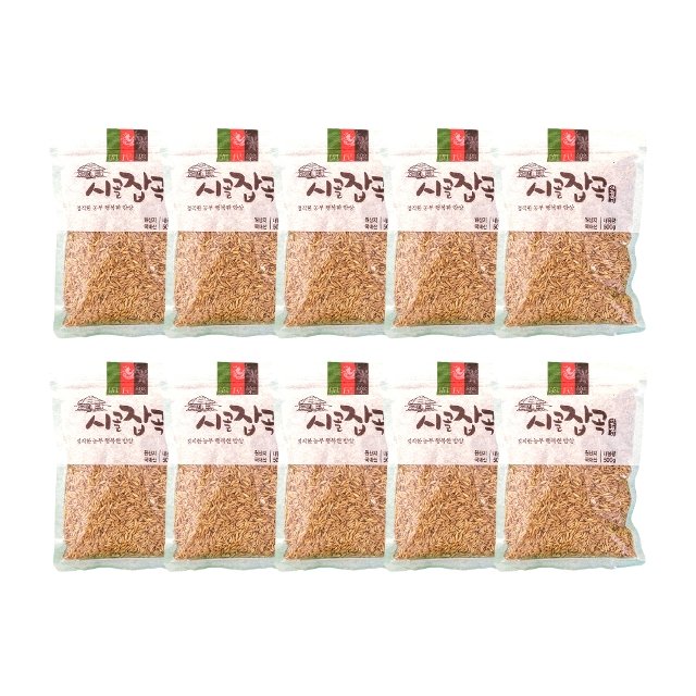 (방송에서만 체험찬스) 26년 햇 강진 귀리 500g x 10팩 (총 5kg)