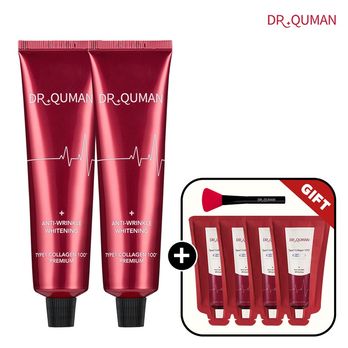 닥터큐먼 T1콜라겐100 크림팩 60gX2+10gX4+스파출러