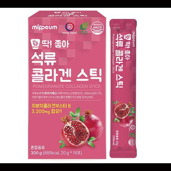 딱좋아 석류 콜라겐 스틱(20g x 15포 x 6박스) 2