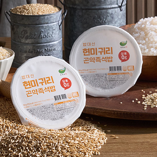 [한채원] 밥대신 현미귀리 곤약즉석밥 150g, 20개입