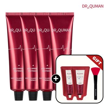 닥터큐먼 T1콜라겐100 크림팩 60gX4+10gX2+스파출러