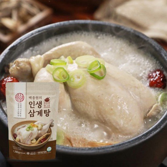 더본 코리아 백종원의 인생 삼계탕1.2kgx8팩, 총 9.6kg