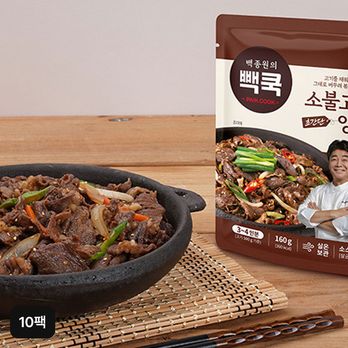 빽쿡 백종원의 소불고기양념 160gX10팩