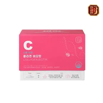 (한삼인)나를위한 콜라겐 비오틴 30포X1박스+쇼핑백