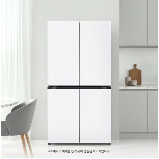 1등급]LG 디오스 AI 오브제컬렉션 냉장고 (매직스페이스) 870리터 T876MQQ1H1 2