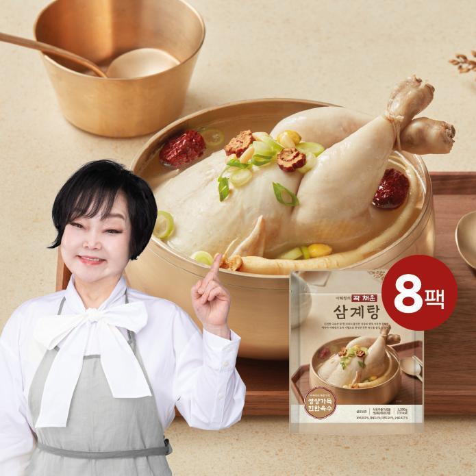 [더블] 빅마마 이혜정의 꽉 채운 삼계탕 1.2kg x 16팩 