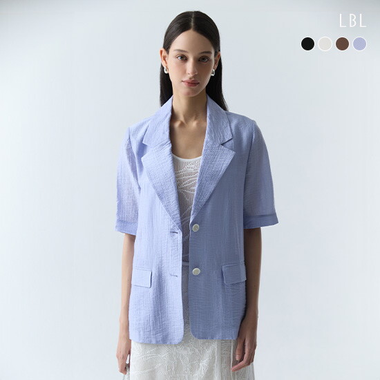 ○(런칭가 69,900원)26 SUMMER 크링클 반팔 자켓