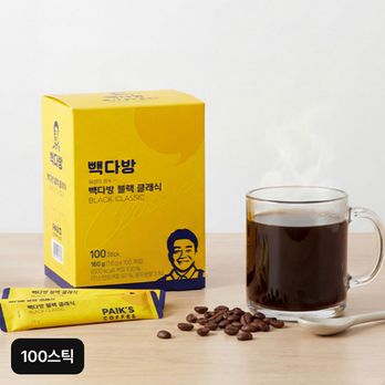 빽다방 블랙 클래식 1박스 100스틱